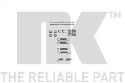 Комплектующие, тормозная колодка NK купить