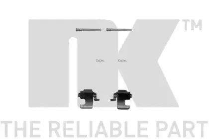 Комплектующие, колодки дискового тормоза NK купить