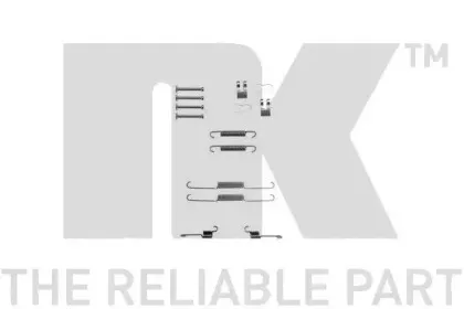 Комплектующие, тормозная колодка NK купить