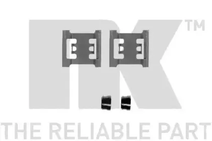 Комплектующие, колодки дискового тормоза NK купить