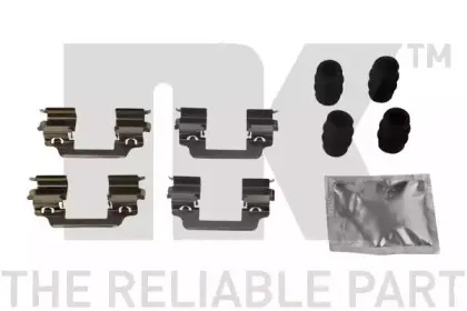 Комплектующие, колодки дискового тормоза NK купить