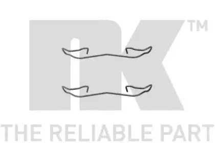 Комплектующие, колодки дискового тормоза NK купить