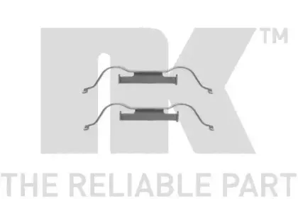 Комплектующие, колодки дискового тормоза NK купить