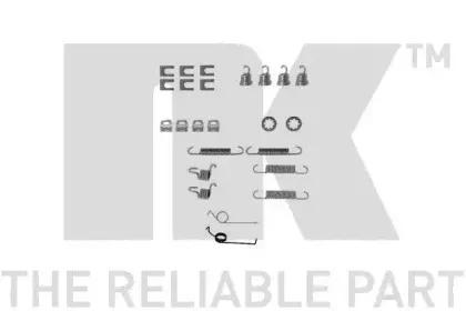 Комплектующие, тормозная колодка NK купить