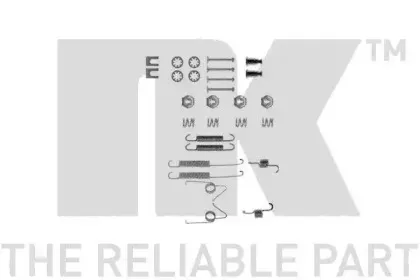 Комплектующие, тормозная колодка NK купить
