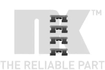 Комплектующие, колодки дискового тормоза NK купить