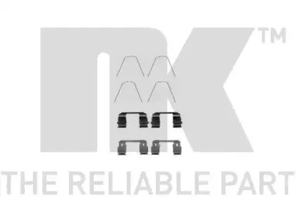 Комплектующие, колодки дискового тормоза NK купить