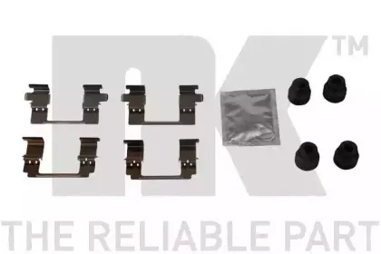 Комплектующие, колодки дискового тормоза NK купить