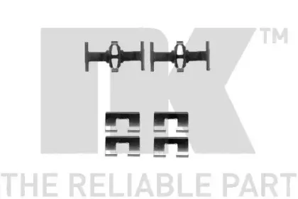 Комплектующие, колодки дискового тормоза NK купить