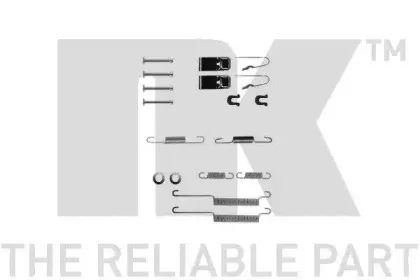 Комплектующие, тормозная колодка NK купить