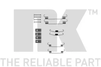 Комплектующие, тормозная колодка NK купить