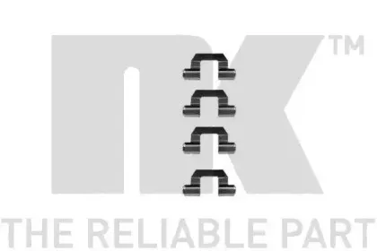 Комплектующие, колодки дискового тормоза NK купить