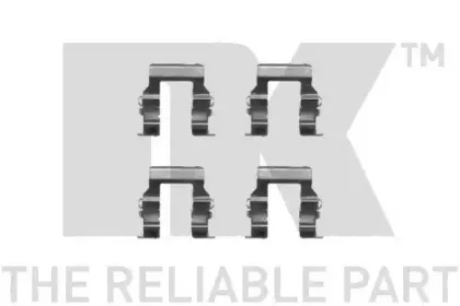 Комплектующие, колодки дискового тормоза NK купить