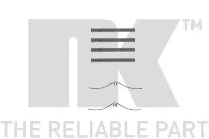 Комплектующие, колодки дискового тормоза NK купить