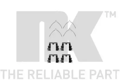 Комплектующие, колодки дискового тормоза NK купить