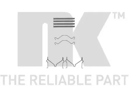 Комплектующие, колодки дискового тормоза NK купить