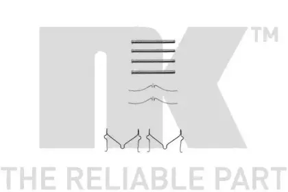 Комплектующие, колодки дискового тормоза NK купить