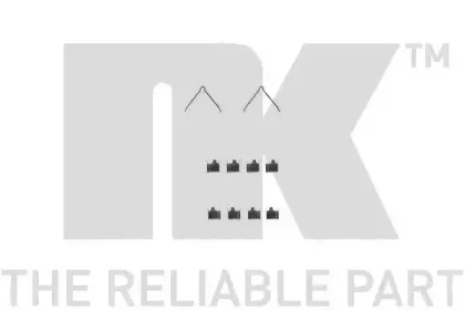 Комплектующие, колодки дискового тормоза NK купить