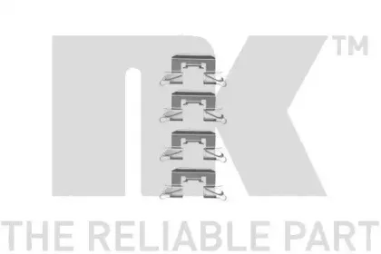 Комплектующие, колодки дискового тормоза NK купить