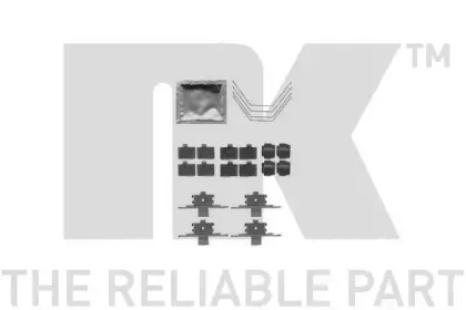 Комплектующие, колодки дискового тормоза NK купить