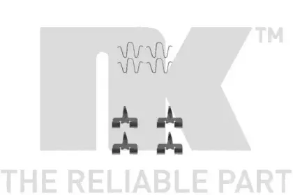 Комплектующие, колодки дискового тормоза NK купить