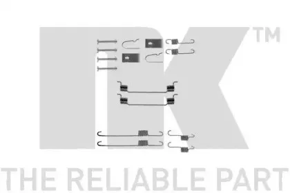 Комплектующие, тормозная колодка NK купить