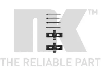 Комплектующие, колодки дискового тормоза NK купить