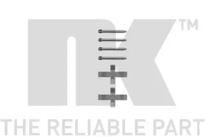 Комплектующие, колодки дискового тормоза NK купить