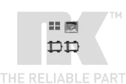 Комплектующие, колодки дискового тормоза NK купить