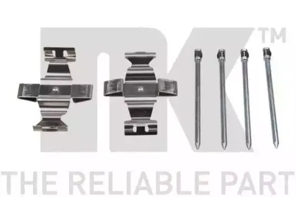 Комплектующие, колодки дискового тормоза NK купить