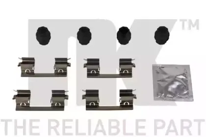 Комплектующие, колодки дискового тормоза NK купить