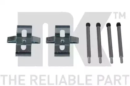 Комплектующие, колодки дискового тормоза NK купить