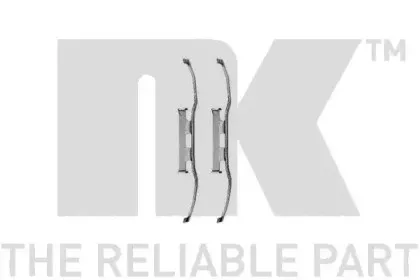 Комплектующие, колодки дискового тормоза NK купить