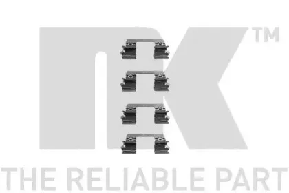 Комплектующие, колодки дискового тормоза NK купить