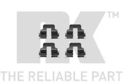 Комплектующие, колодки дискового тормоза NK купить