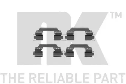 Комплектующие, колодки дискового тормоза NK купить