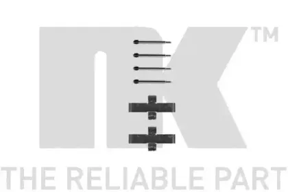 Комплектующие, колодки дискового тормоза NK купить