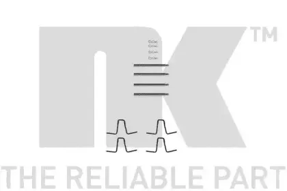 Комплектующие, колодки дискового тормоза NK купить