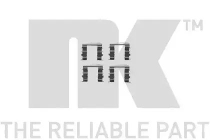 Комплектующие, колодки дискового тормоза NK купить