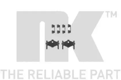 Комплектующие, колодки дискового тормоза NK купить