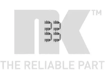 Комплектующие, колодки дискового тормоза NK купить