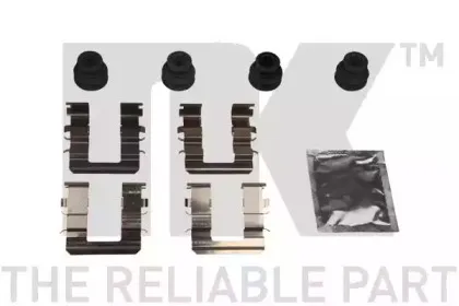 Комплектующие, колодки дискового тормоза NK купить