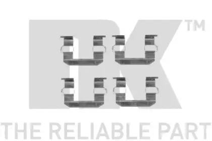 Комплектующие, колодки дискового тормоза NK купить