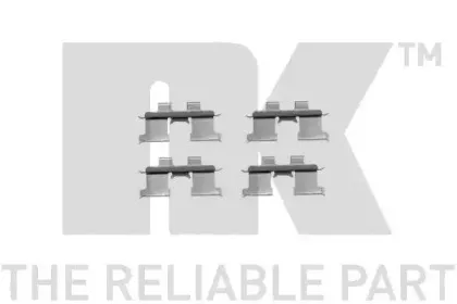 Комплектующие, колодки дискового тормоза NK купить