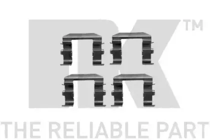 Комплектующие, колодки дискового тормоза NK купить