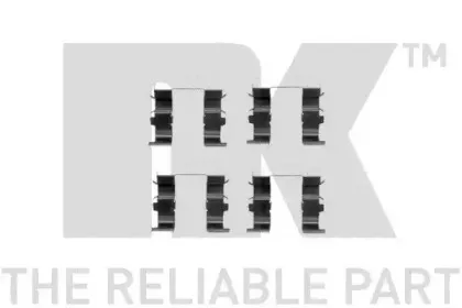 Комплектующие, колодки дискового тормоза NK купить