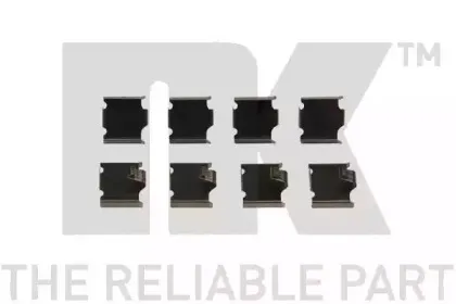 Комплектующие, колодки дискового тормоза NK купить