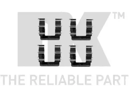 Комплектующие, колодки дискового тормоза NK купить