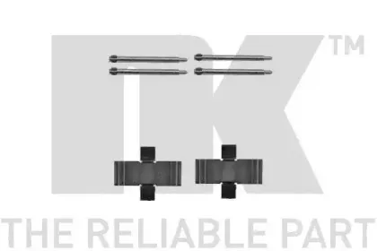 Комплектующие, колодки дискового тормоза NK купить