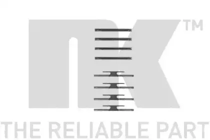 Комплектующие, колодки дискового тормоза NK купить